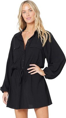 Amelia Dress (Black) Women's Dress