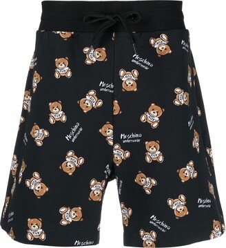 signature Teddy Bear cotton shorts