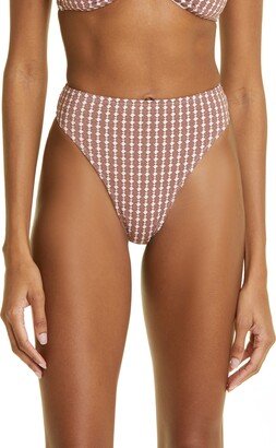 Zala High Waist High Leg Bikini Bottoms