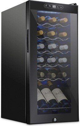 Schmecke 18 Bottle Compressor Wine Fridge & Cooler Refrigerator W/Lock