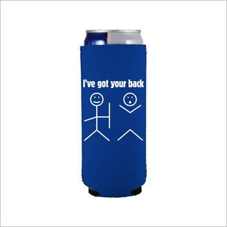 I've Got Your Back Neoprene Slim 12 Oz. Can Coolie