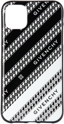 Black & White Chain iPhone 11 Case