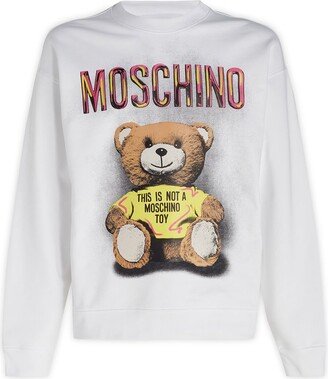 Teddy Printed Crewneck Sweatshirt-AA