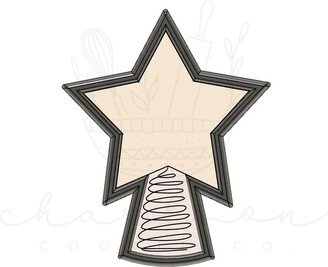 star Tree Topper Cookie Cutter