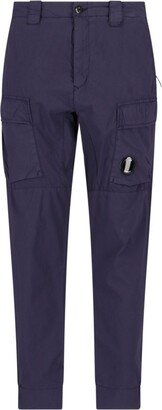 Lens Detailed Tapered Trousers-AA