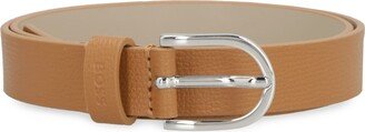 Grainy Leather Belt