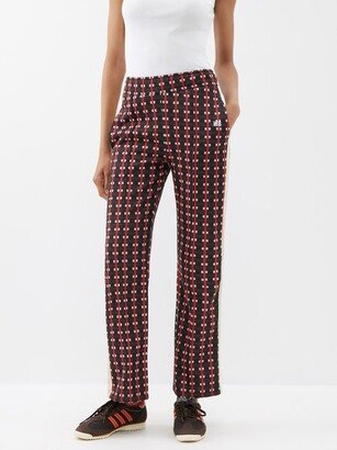 Power Geometric-jacquard Track Pants