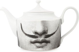 Face Print Tea Pot