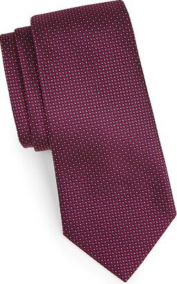 Foulard Jacquard Silk Tie