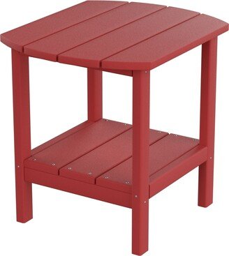 unbrand HDPE side table,adirondack table,porch table, patio table