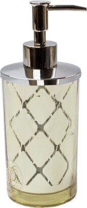 Olivia Quido Wellington Gold Lotion/Soap Dispenser - Chrome/Silver - N/A