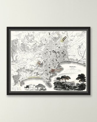 Wendover Art Group Italian Map Series - Naples
