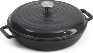 3.5qt Cast Iron Casserole Pan-AA