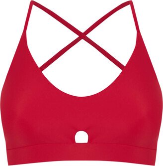 Rubisnacks Barcelona Brilliant Coral Pink Sports Bra