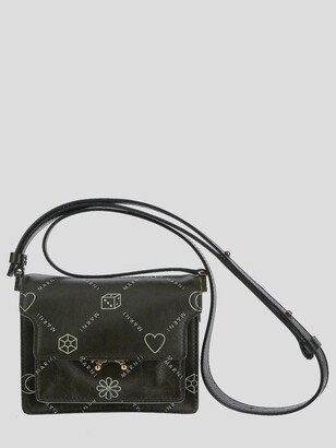 Trunk Logo Print Crossbody Bag