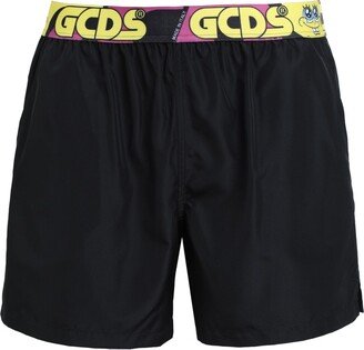 Swim Trunks Black-AI