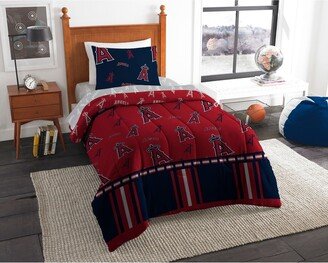 The Northwest Company MLB 808 Los Angeles Angels Twin Bed In a Bag Set