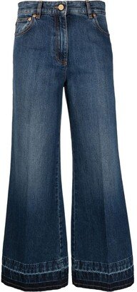 High-Rise Wide-Leg Jeans-CA