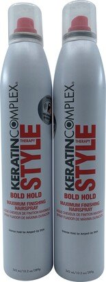 Style Bold Hold Maximum Finishing Spray 10.2 OZ Set of 2