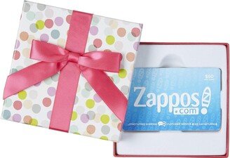 Zappos Gift Cards Gift Card - Dot Box (50) Gift Cards Gifts