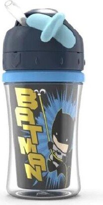 Justice League Insulated Straw Sippy Cup, 10 oz, Batman