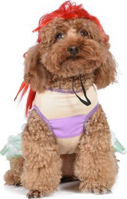 Halloween Little ermaid Dog Costume