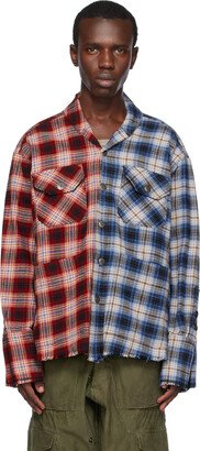 Red & Blue Fox/Hound Shirt