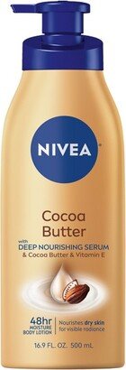 Cocoa Butter Body Lotion for Dry Skin - 16.9 fl oz