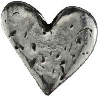 Heart Pewter Pocket Stone