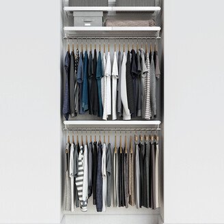 Elfa Decor 3' Reach-In Closet White and White