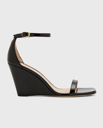 Nudistcurve Ankle-Strap Wedge Sandals