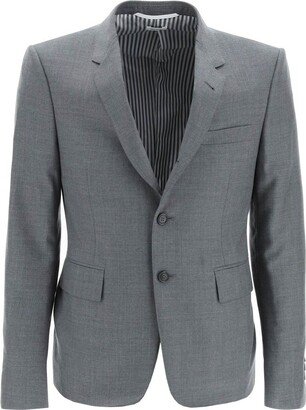 Super 120s Single-Breasted Tailored Blazer