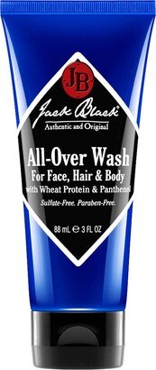 Travel Size All-Over Wash for Face, Hair & Body