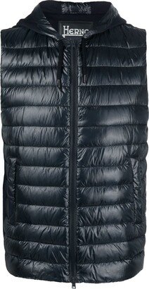 Padded Hooded Gilet-AG