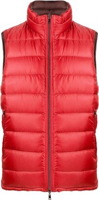 Zipped-Up Padded Vest