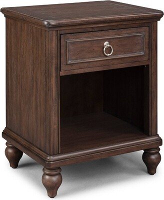 Southport Nightstand Dark Aged Oak