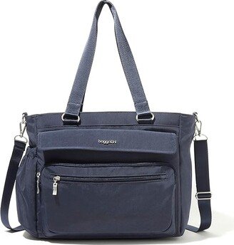 Modern Laptop Tote (French Navy) Handbags