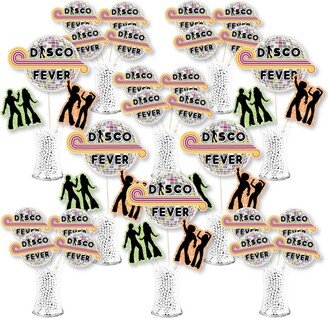 Big Dot Of Happiness 70's Disco - 1970s Disco Centerpiece Sticks - Showstopper Table Toppers - 35 Pc