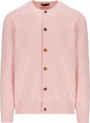 Classic Buttoned Cardigan-AA