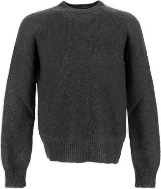 Crewneck Knitted Jumper-AI