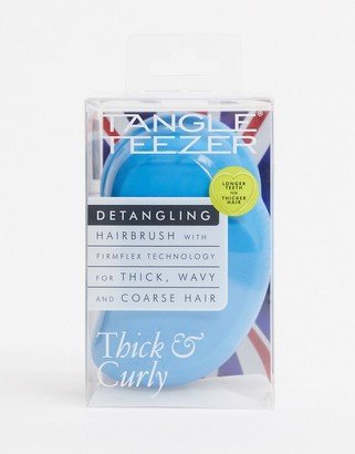 Thick & Curly Detangling Hairbrush - Azure Blue