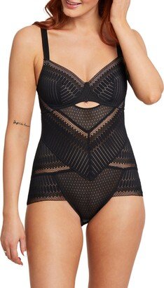 Simple Pleasures Underwire Balconette Bodysuit