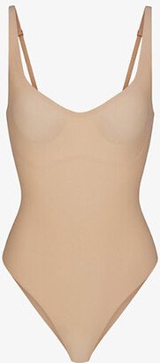 Womens Clay Foundations Fitted Stretch-woven Body