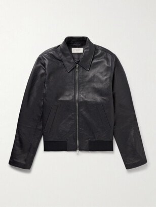 Charles Slim-Fit Leather Jacket-AA