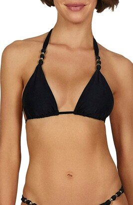 Paula Solid Bikini Top-AA