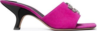 Eleanor Pave 65mm mule sandal