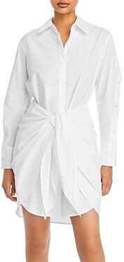 Charlotte Tie Waist Shirt Dress