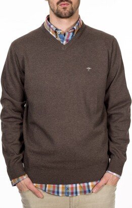 Fynch Hatton Men's V-Neck Sweater