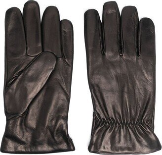 Full-Finger Leather Gloves-AD