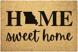 Missouri State Doormat Home Sweet Door Mat Outdoor Rug Decor Housewarming Summer Winter Christmas House Gift